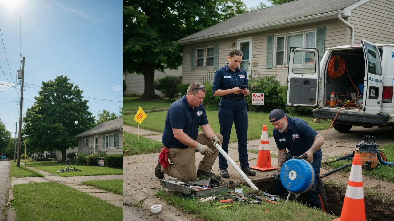 Sewer Line Repair in Valencia, PA near me